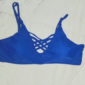 Blue Bathing Suit top